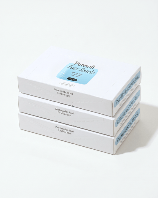 Puresoft Face Towels - Travel (3-Pack)